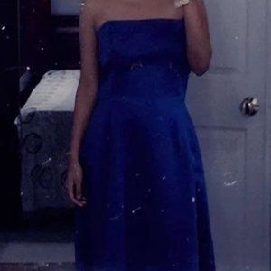 HECHTS Royal Blue Formal/Prom Dress Size 8